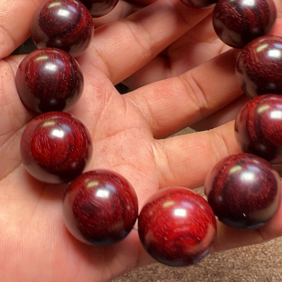 檀香紫檀（小叶紫檀）手串2.0/64克