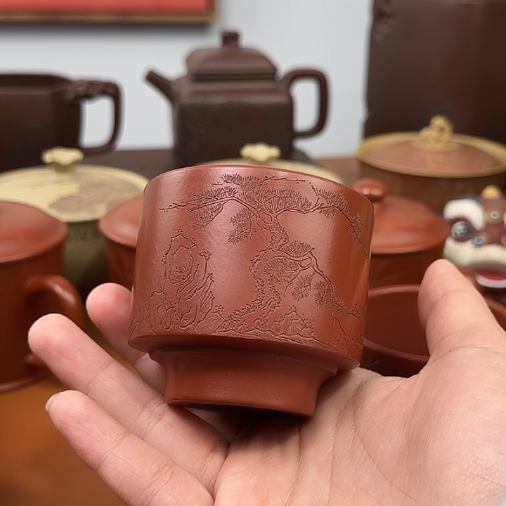 宜兴紫砂主人杯杯