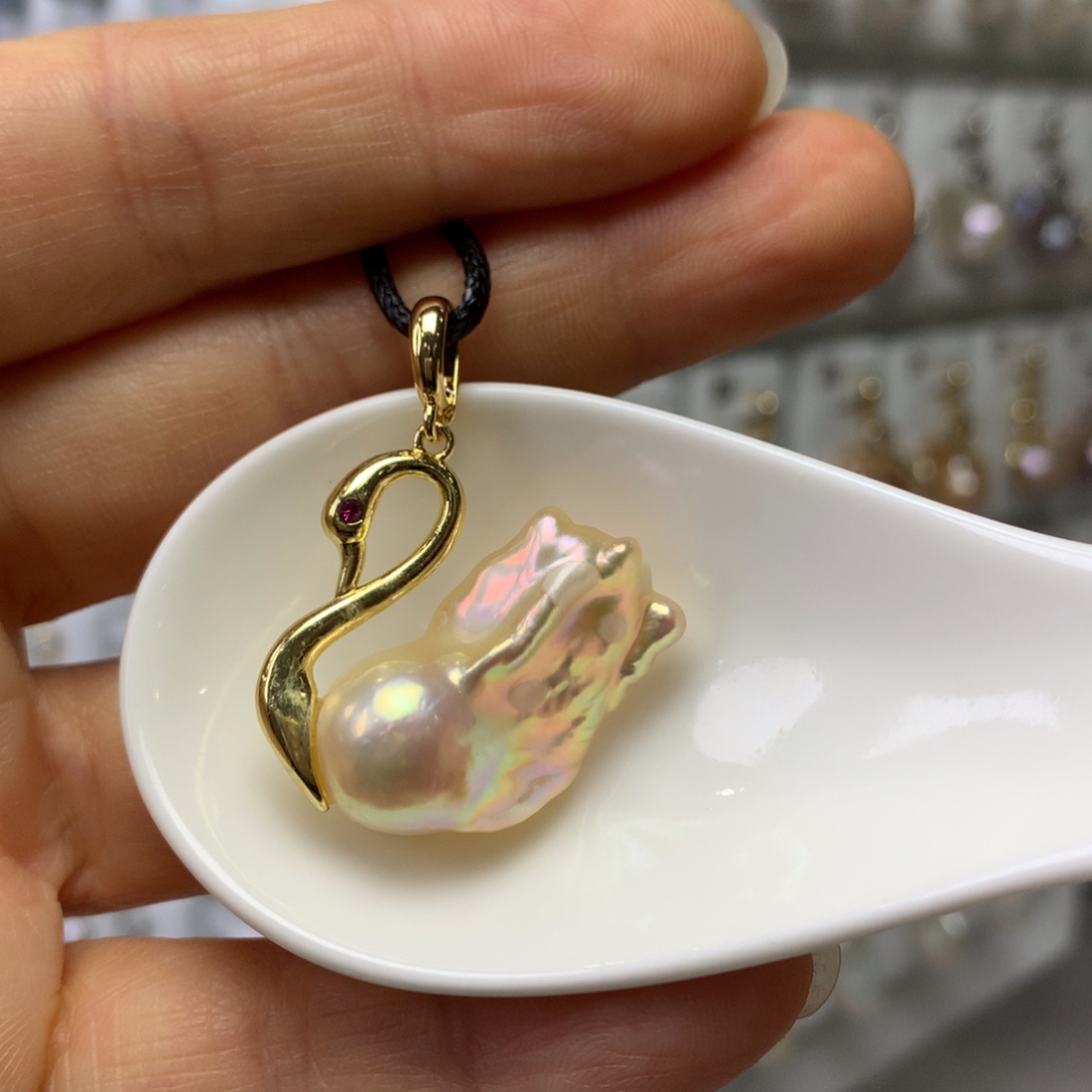 淡水珍珠未镶嵌颈饰