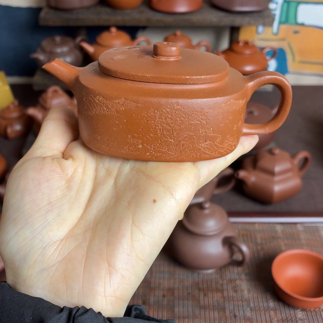 茶壶紫砂紫砂壶。   