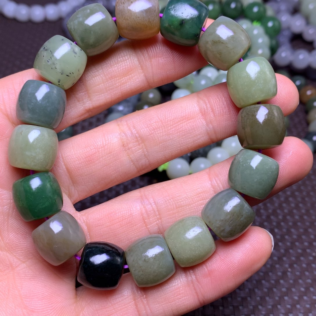 未镶嵌手串和田玉14