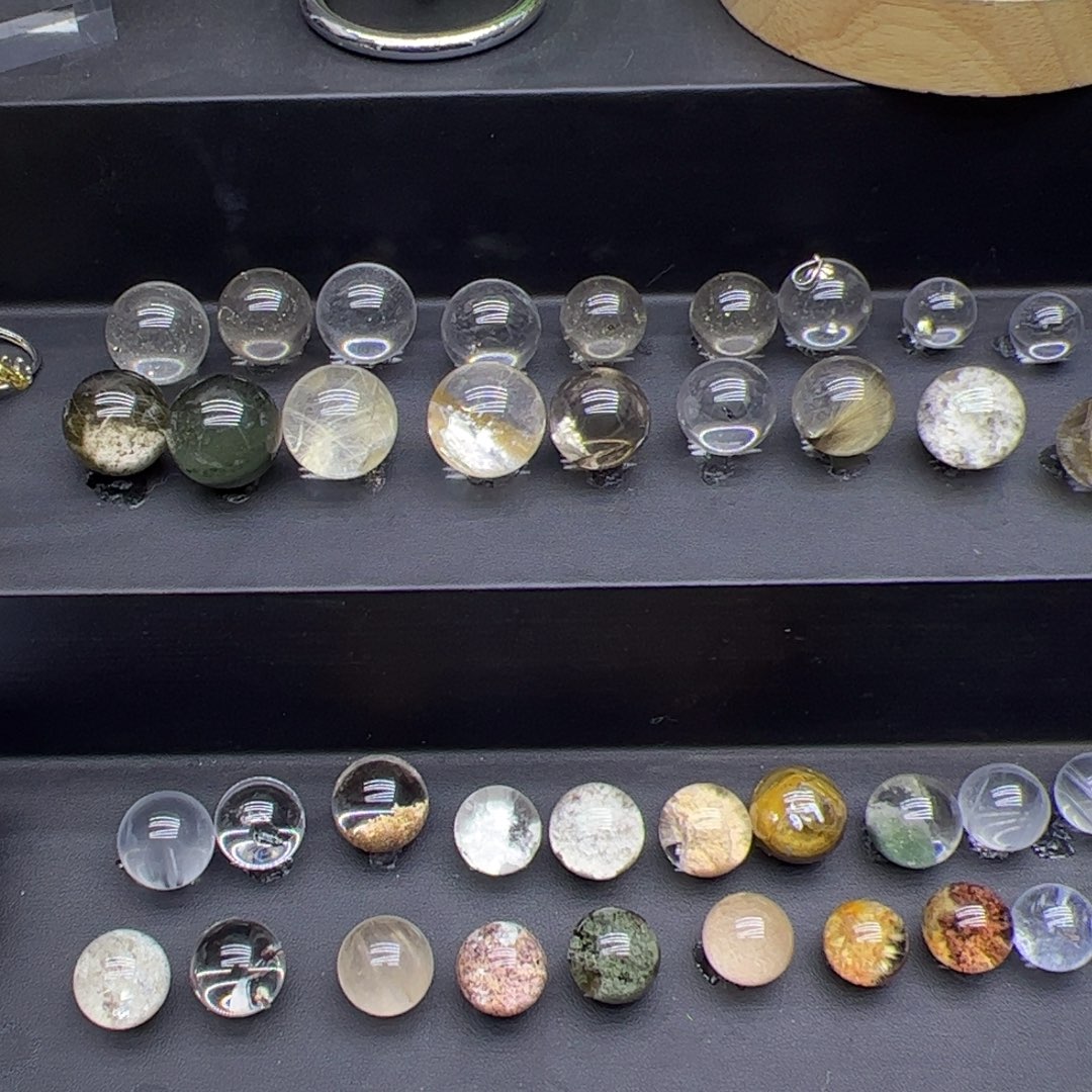 水晶珠宝半成品未镶嵌寒*