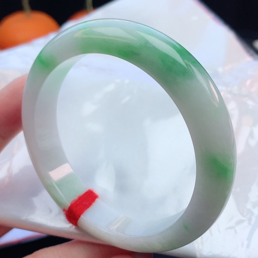 翡翠手镯未镶嵌57圈口882319