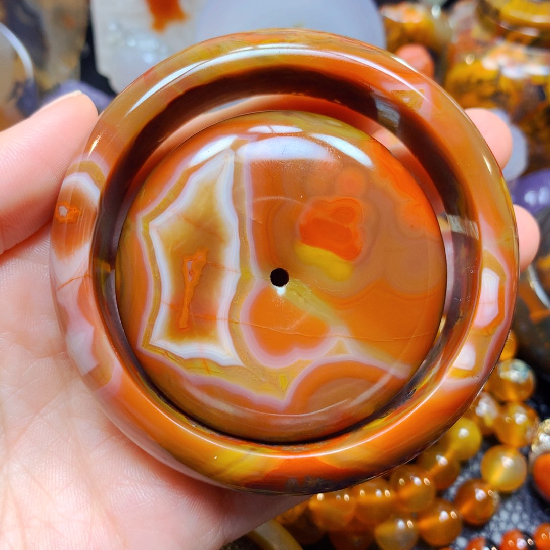 玛瑙/玉髓未镶嵌镯子