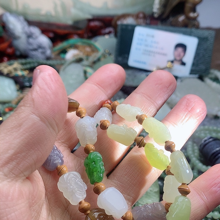 未镶嵌和田玉挂件晨*