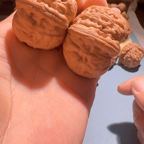 文玩核桃把件元宝42