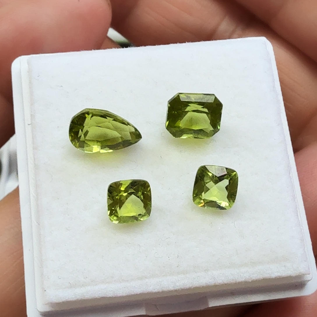 橄榄石珠宝奇石未镶嵌四科一组套装系列特惠价