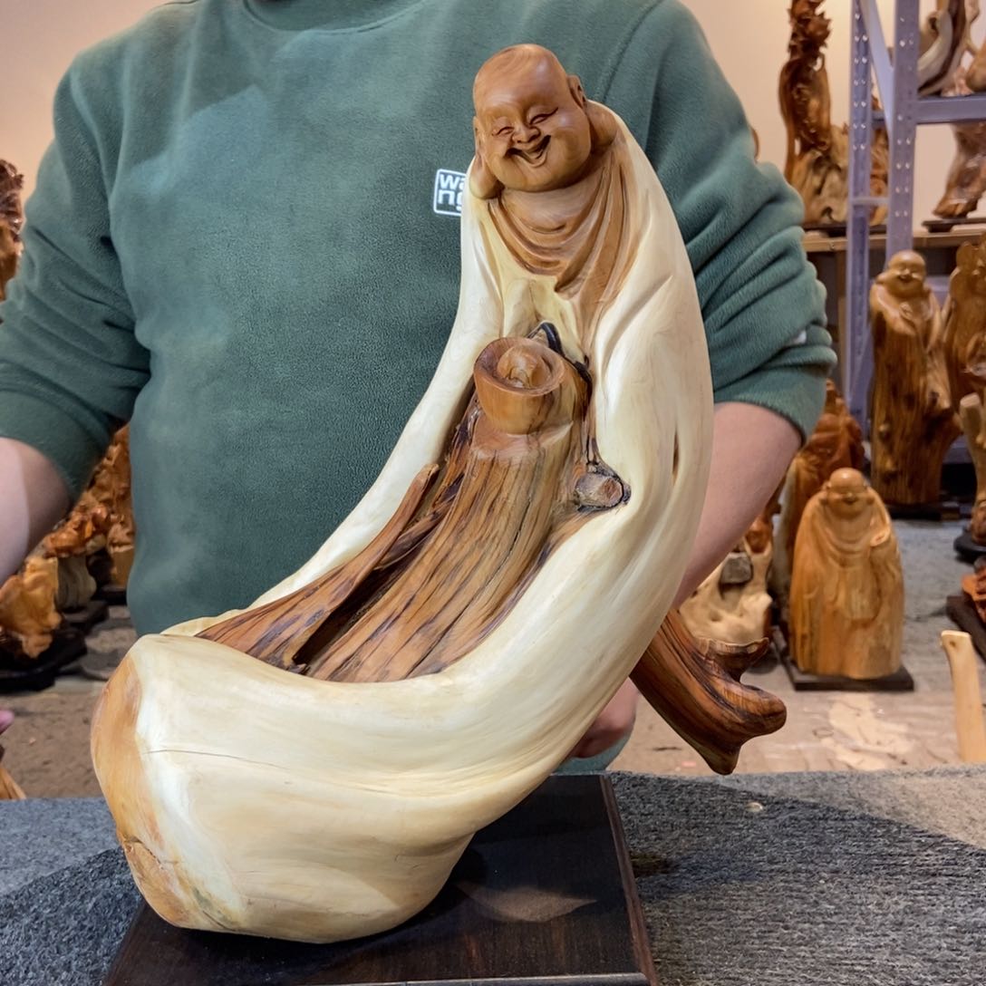 柏木（崖柏）太行崖柏根雕摆件