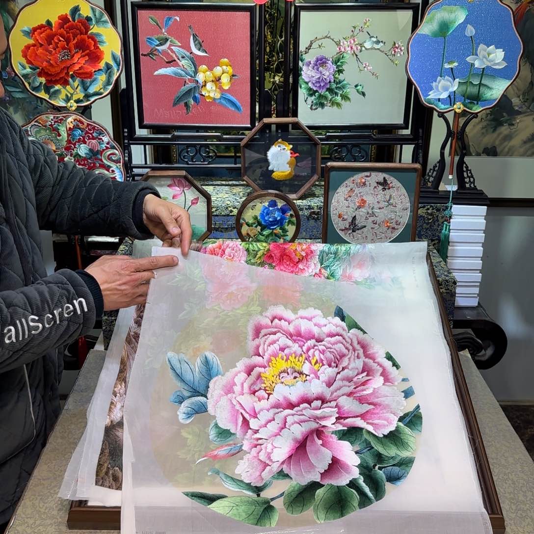 刺绣刺绣工艺精湛