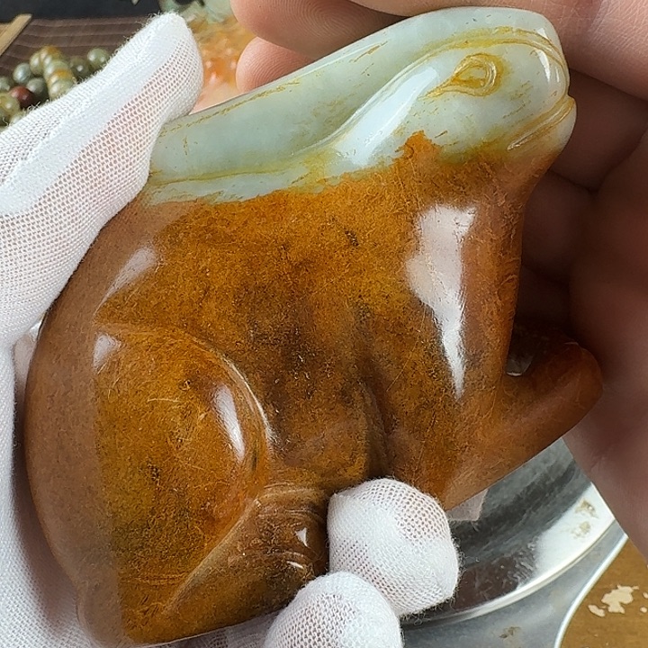 悟***缘和田玉未镶嵌挂件