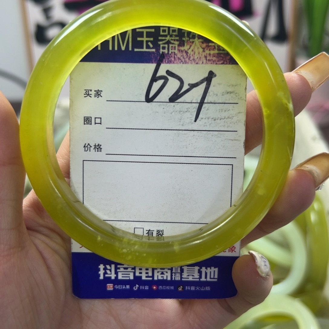 蛇纹石玉手镯未镶嵌287