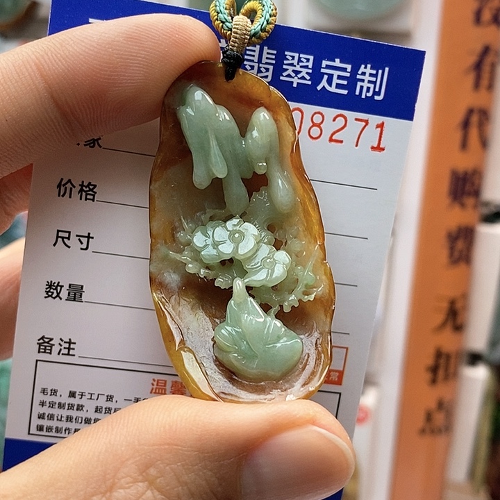 翡翠颈饰未镶嵌每天