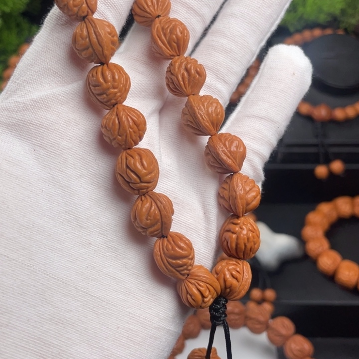 木质类精品桃核手持