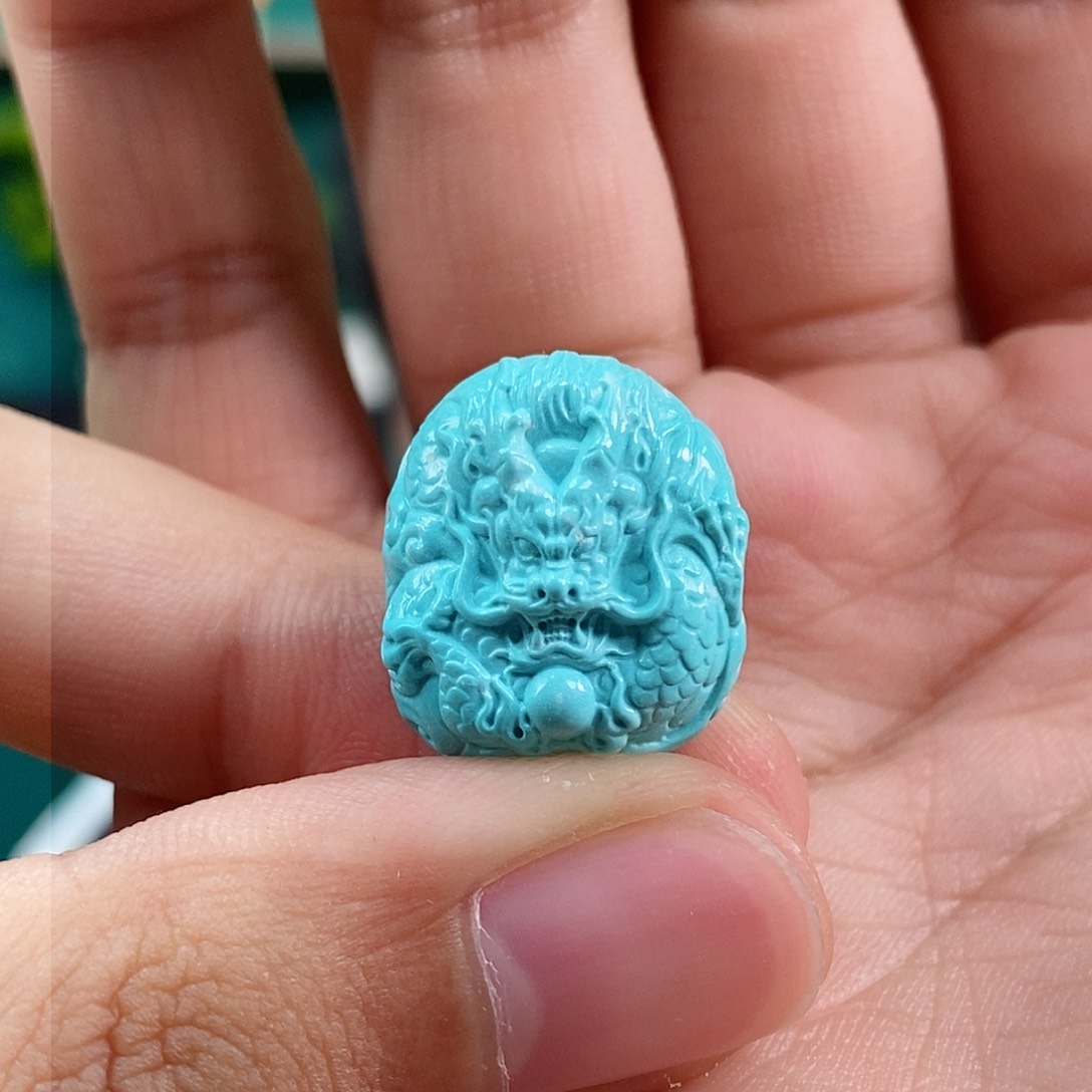 绿松石珠宝奇石未镶嵌