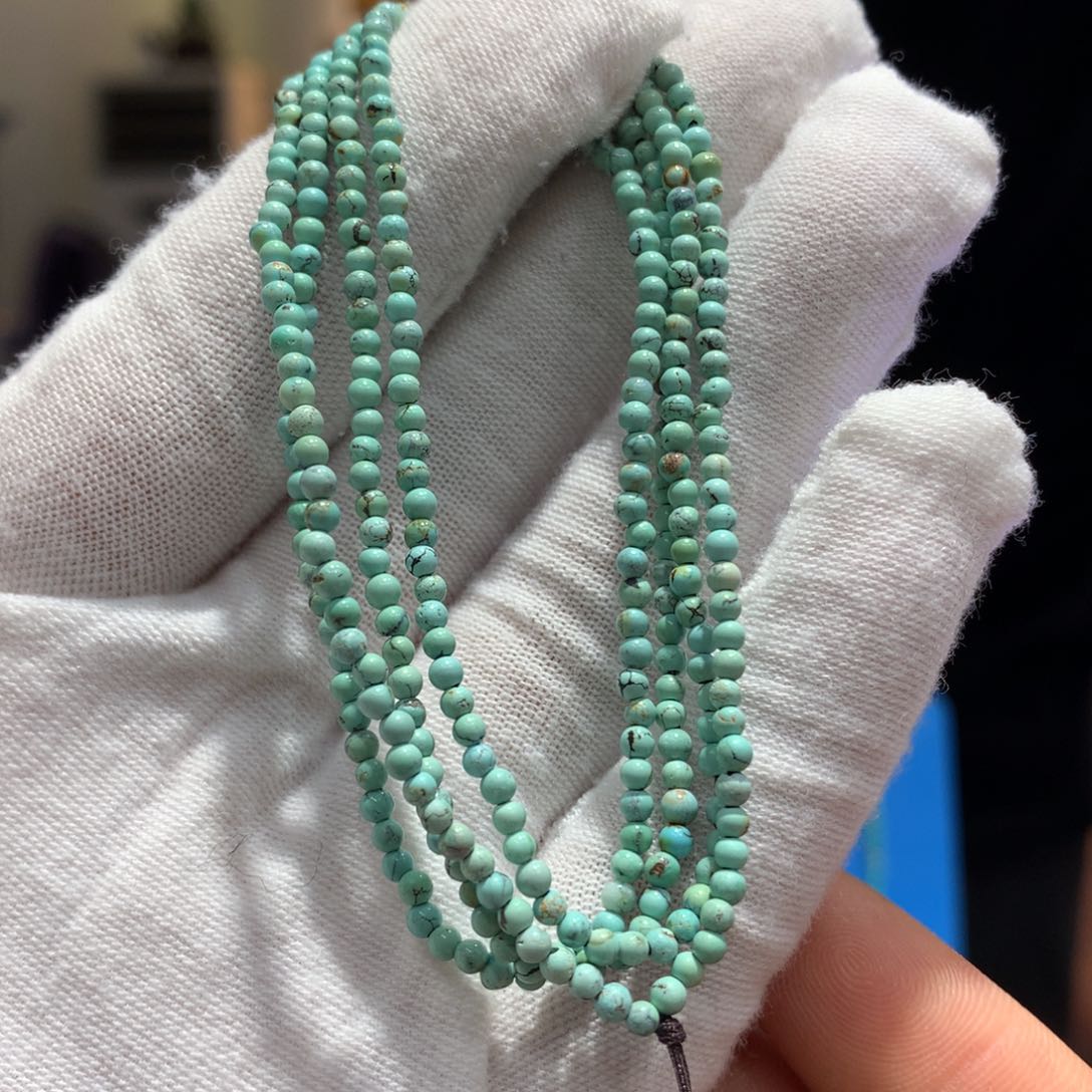 绿松石长链未镶嵌