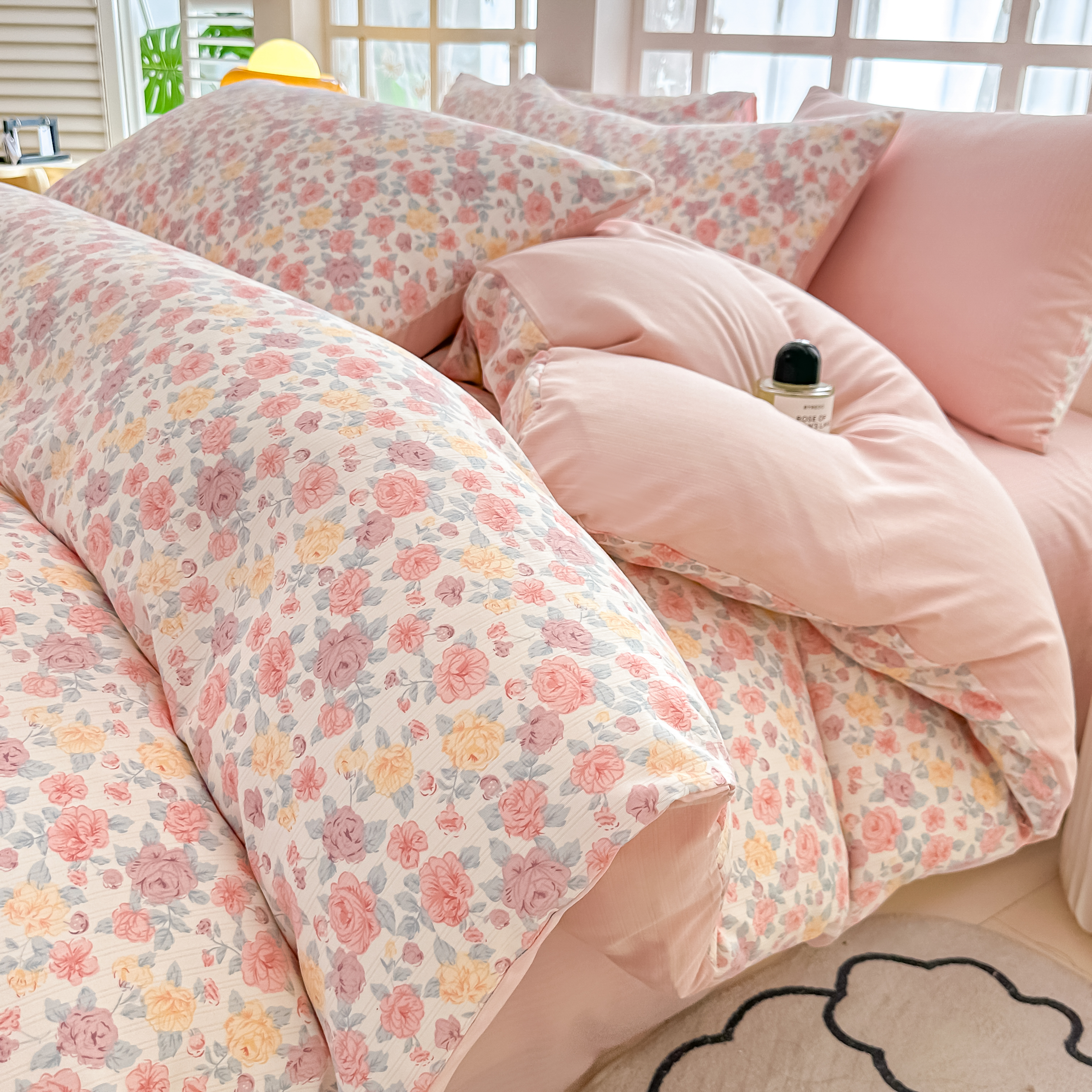 【清完放假】100%【云纱棉】孤品A类有氧提花四件套 超细针织 超柔