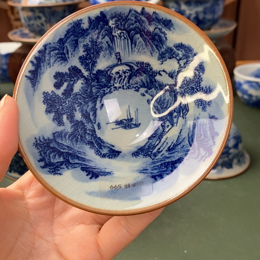 杯景德镇陶瓷手工手绘