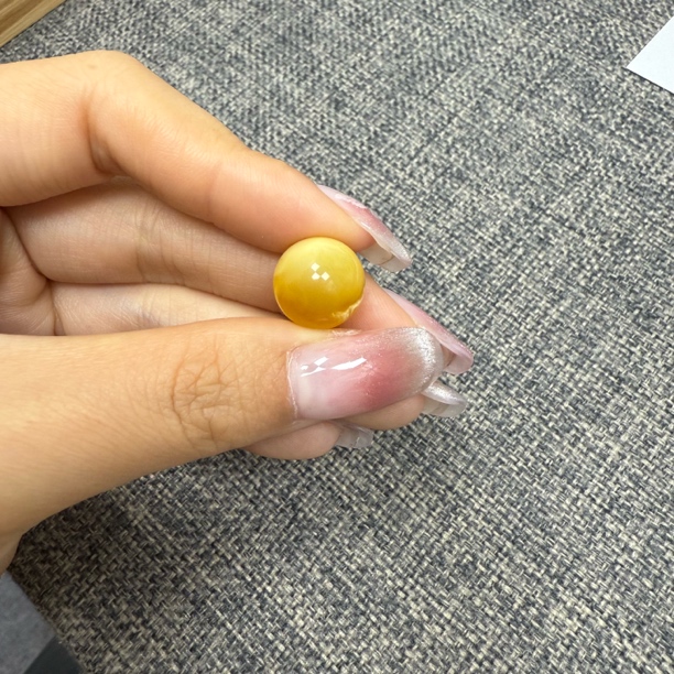 兰蜜珠宝圆珠12.5mm瑕疵福利（沙眼开孔）