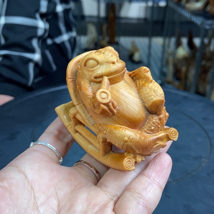 柏木（崖柏）手把件