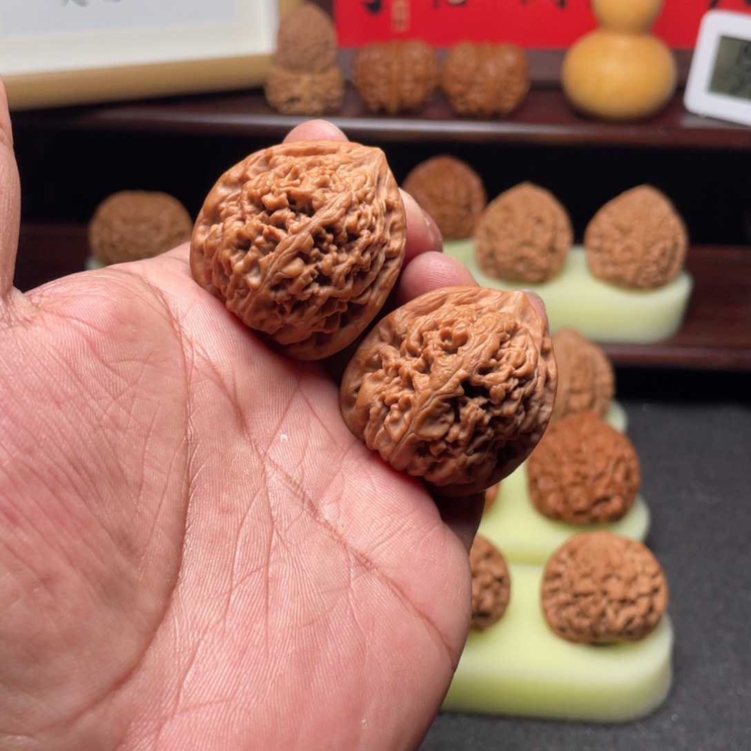 文玩核桃吊坠37凤凰台