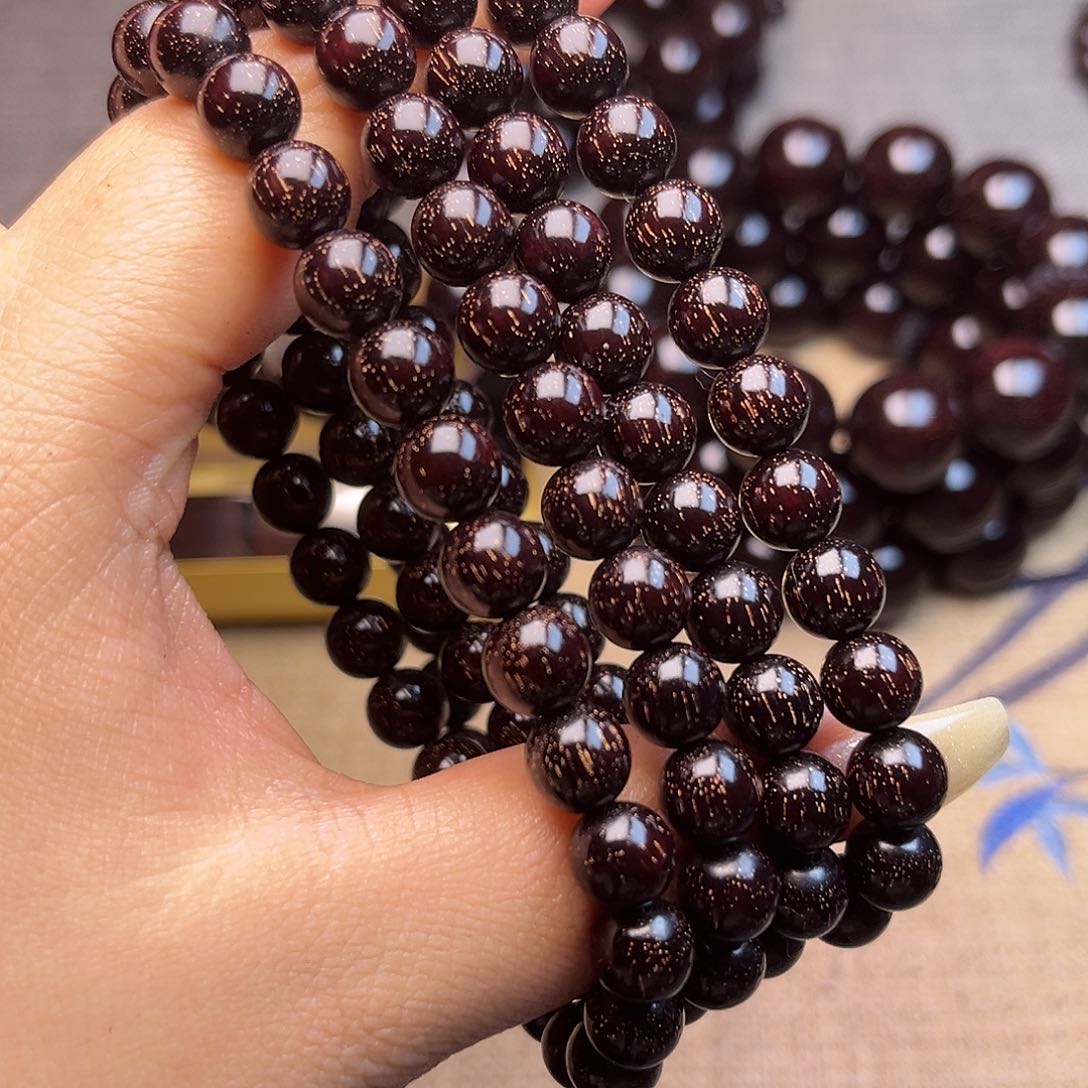 檀香紫檀（小叶紫檀）0.8 108颗满星