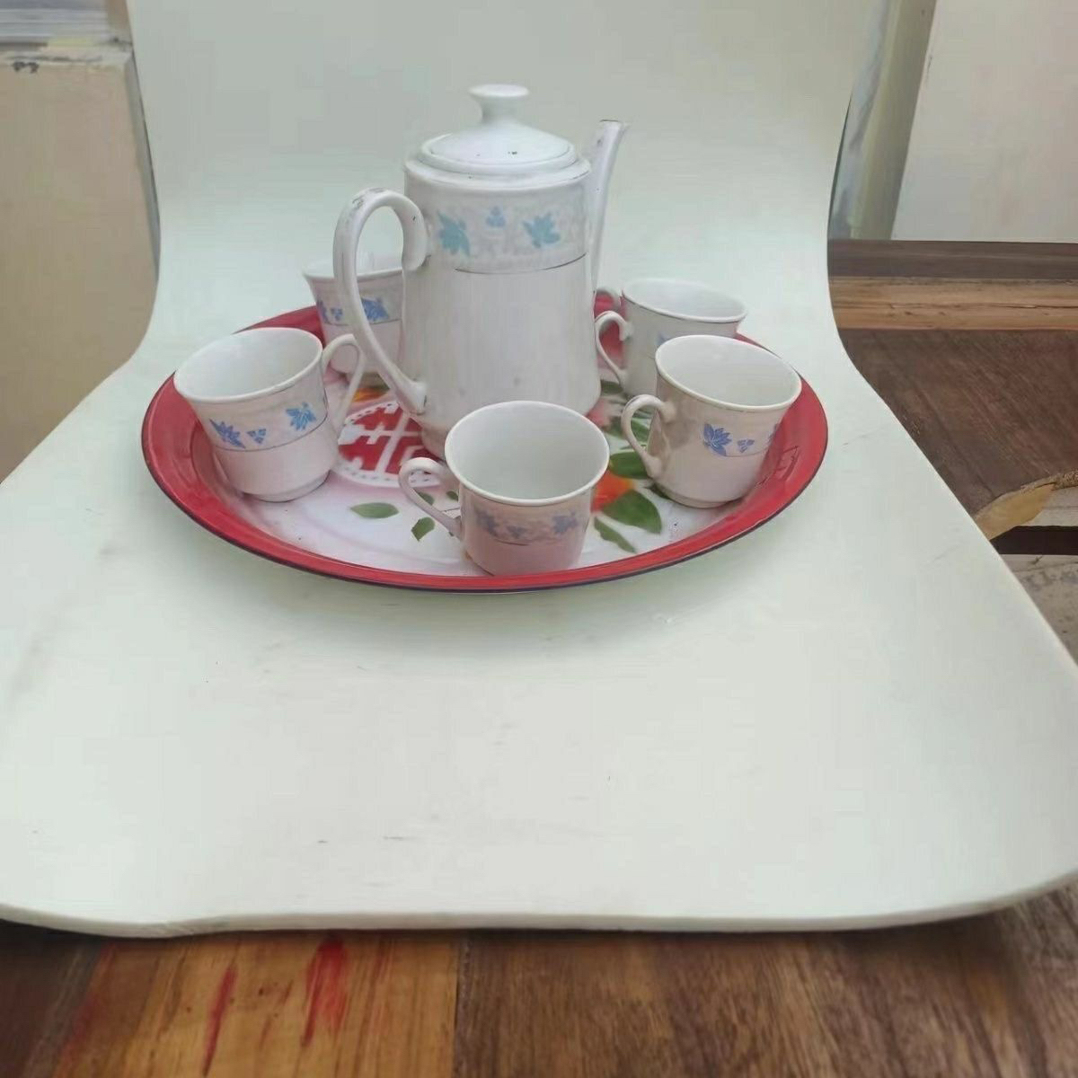 茶壶1壶6碗1茶盘，