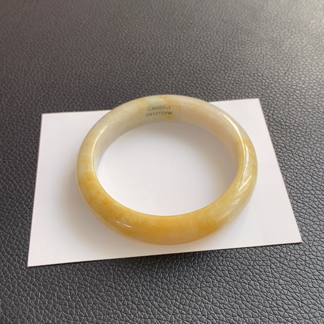 翡翠未镶嵌手镯4号