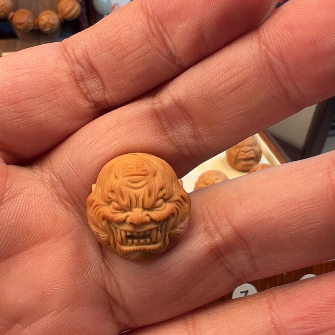 余***心吊坠核桃恶僧虎僧单颗产品19