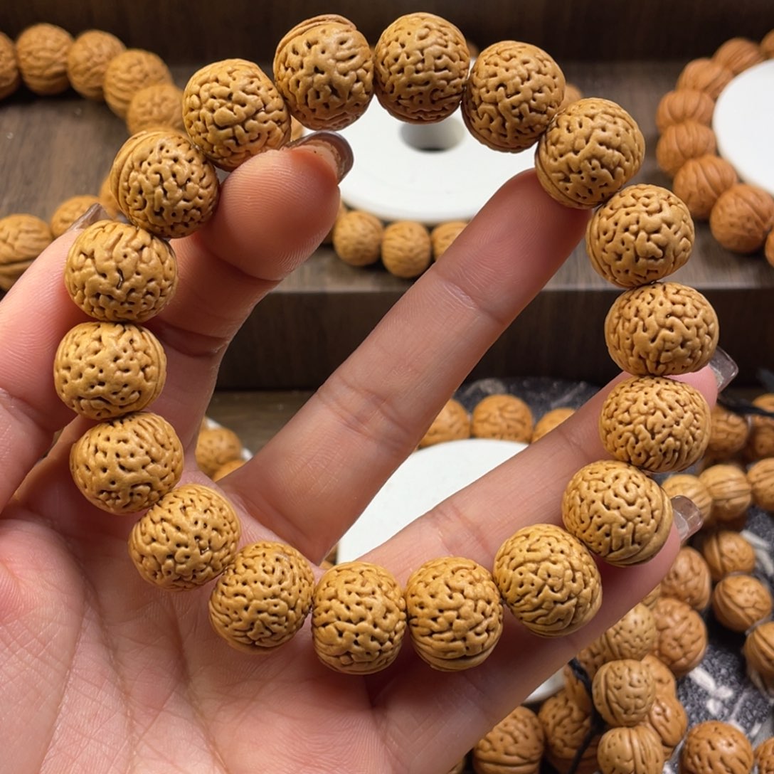 桃核手串龙珠福利