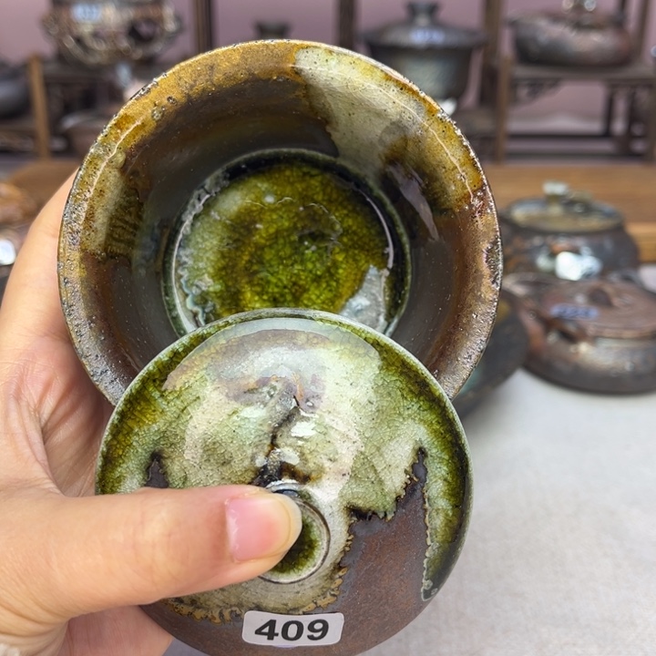 壶裸柴烧陶瓷茶具