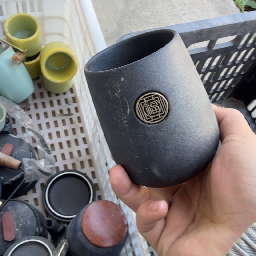 紫泥陶瓷茶具微瑕介意勿拍