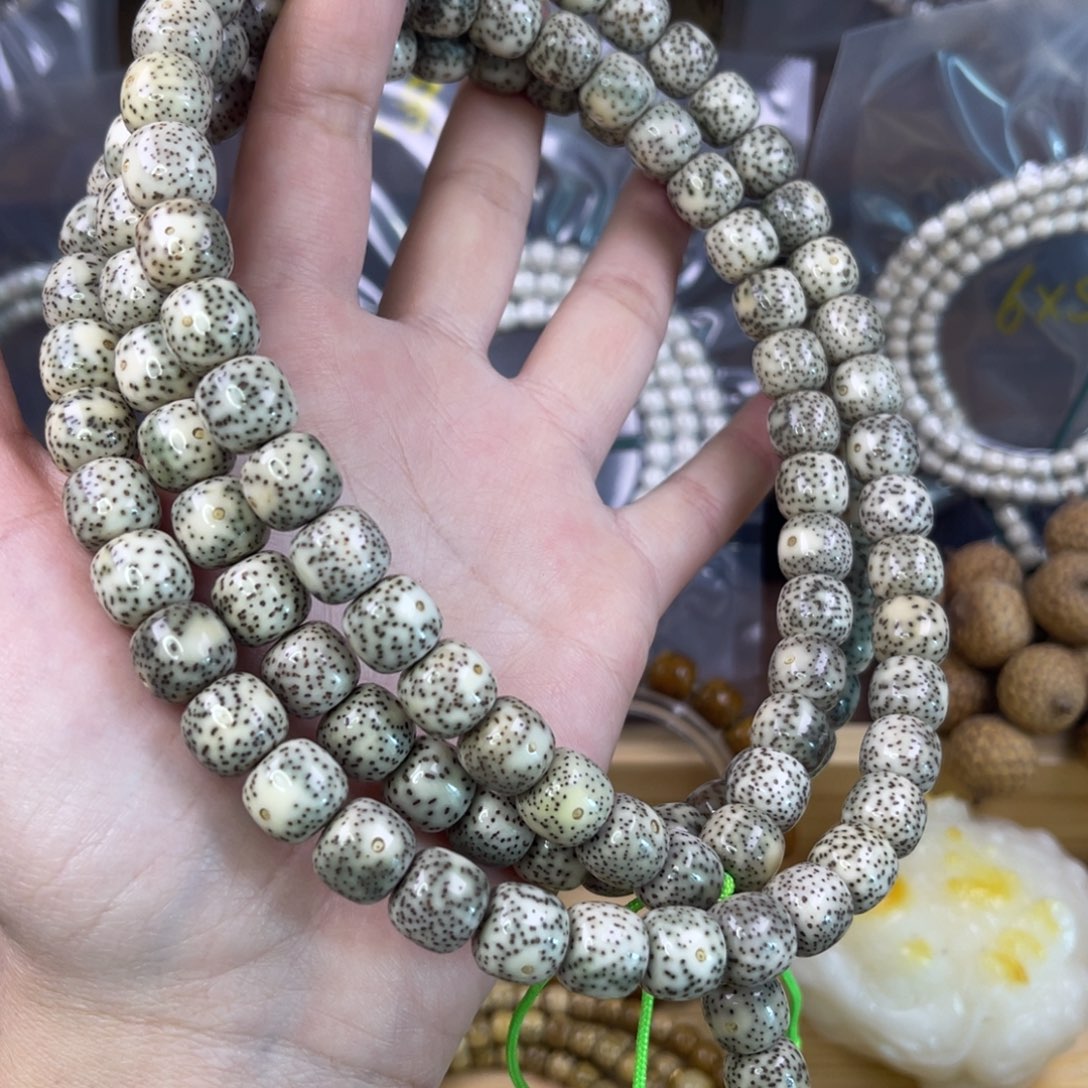 星月菩提吊坠11石玉料月朗星稀