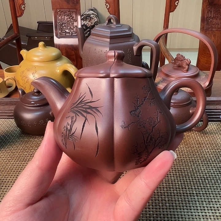 紫砂茶壶宜兴紫砂壶35