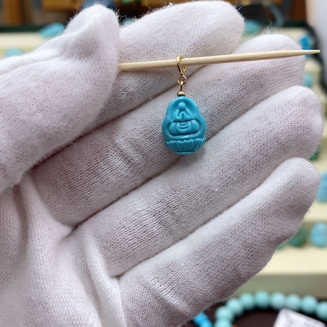 绿松石珠宝奇石未镶嵌