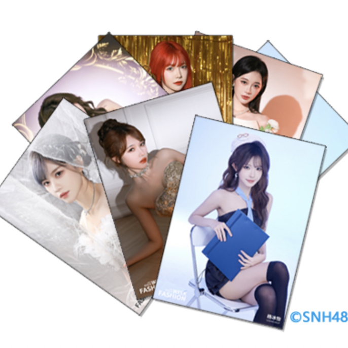 SNH48 上海时装周特别生写 杨冰怡宋昕冉柏欣妤朱怡欣等