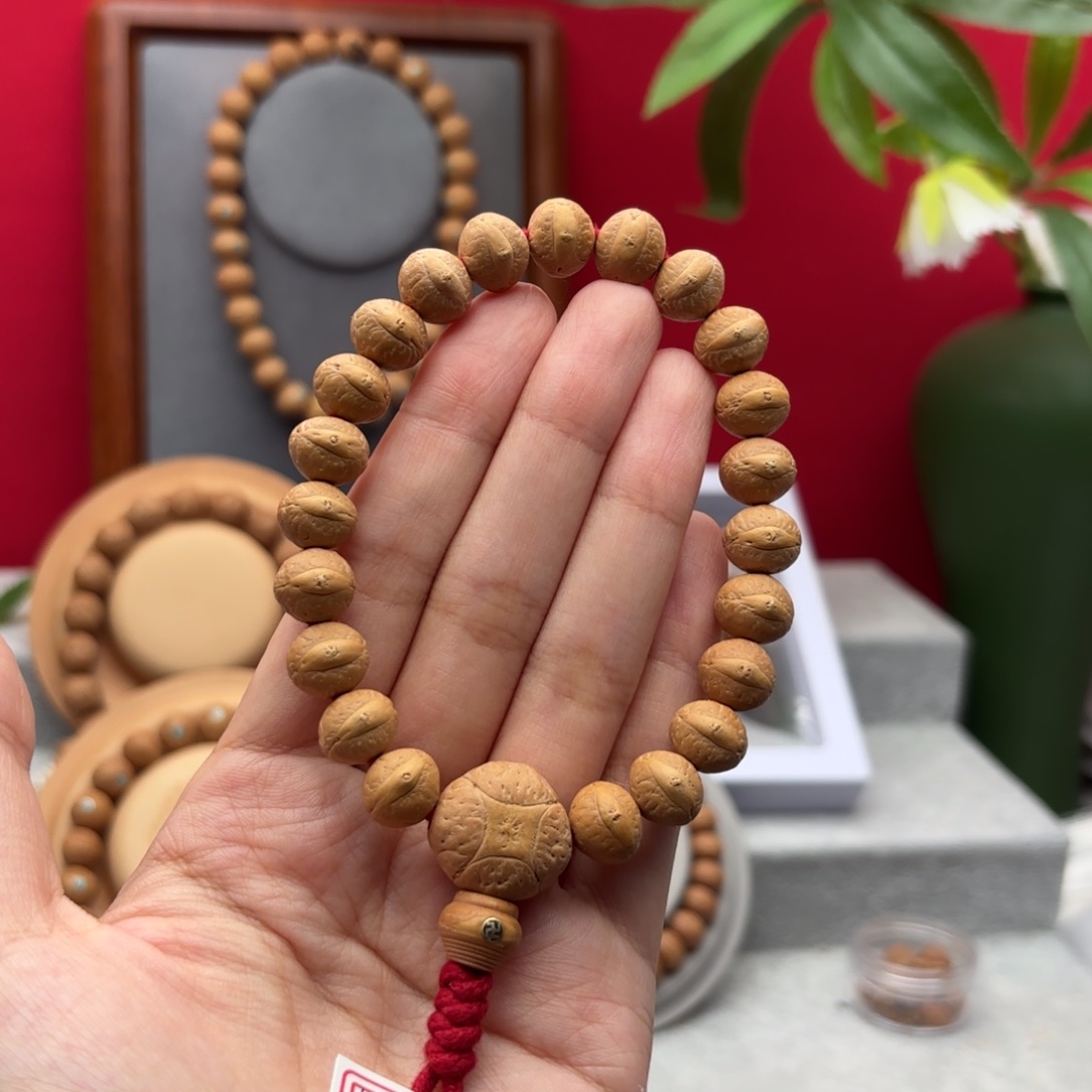 凤眼菩提手串11左右素串矮桩