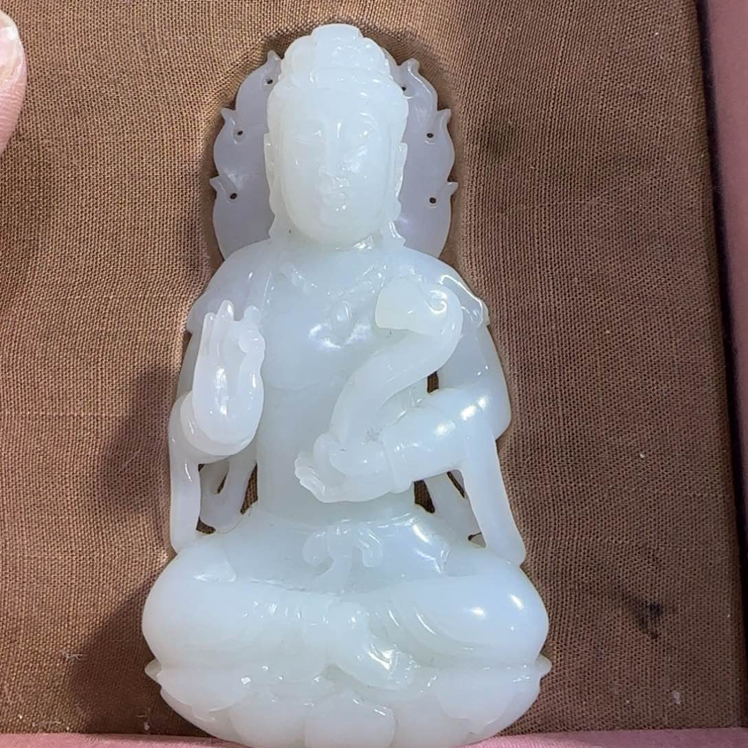 和田玉挂件未镶嵌