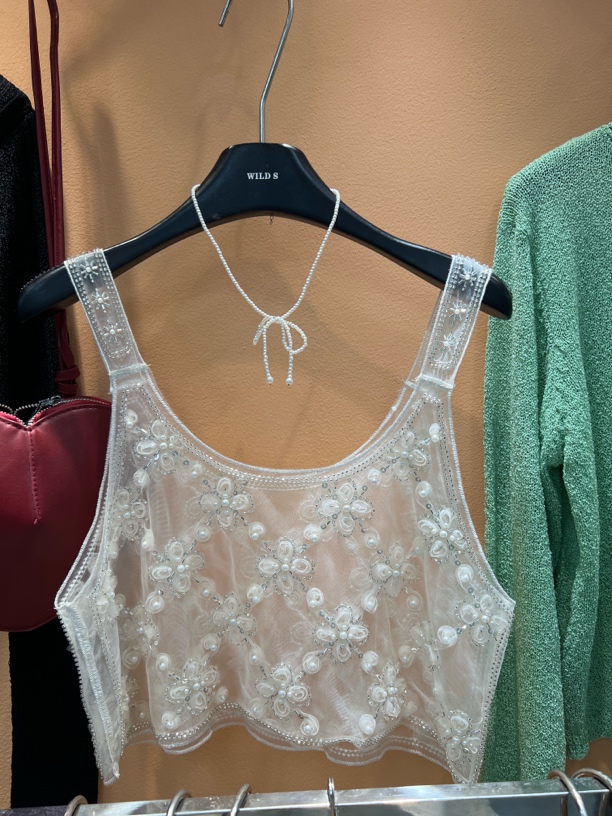 小艺优选/新款韩版百搭吊带背心8880