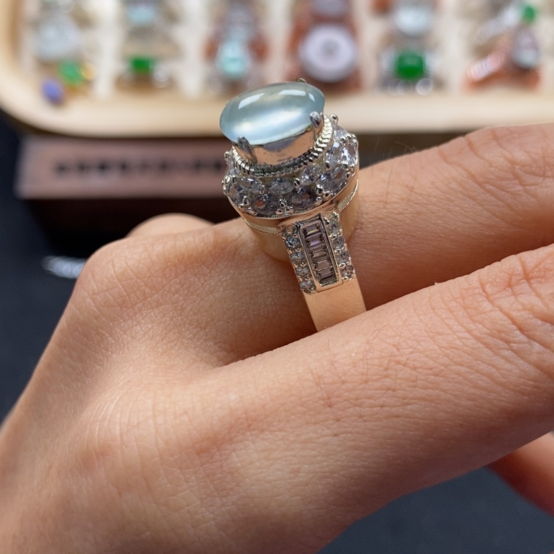 翡翠裸石缅甸天然A货翡翠