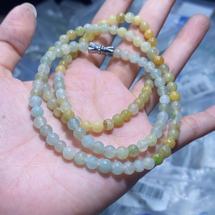 未镶嵌手串翡翠天然缅甸A货翡翠