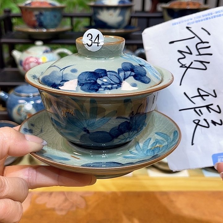 景德镇陶瓷手绘茶具