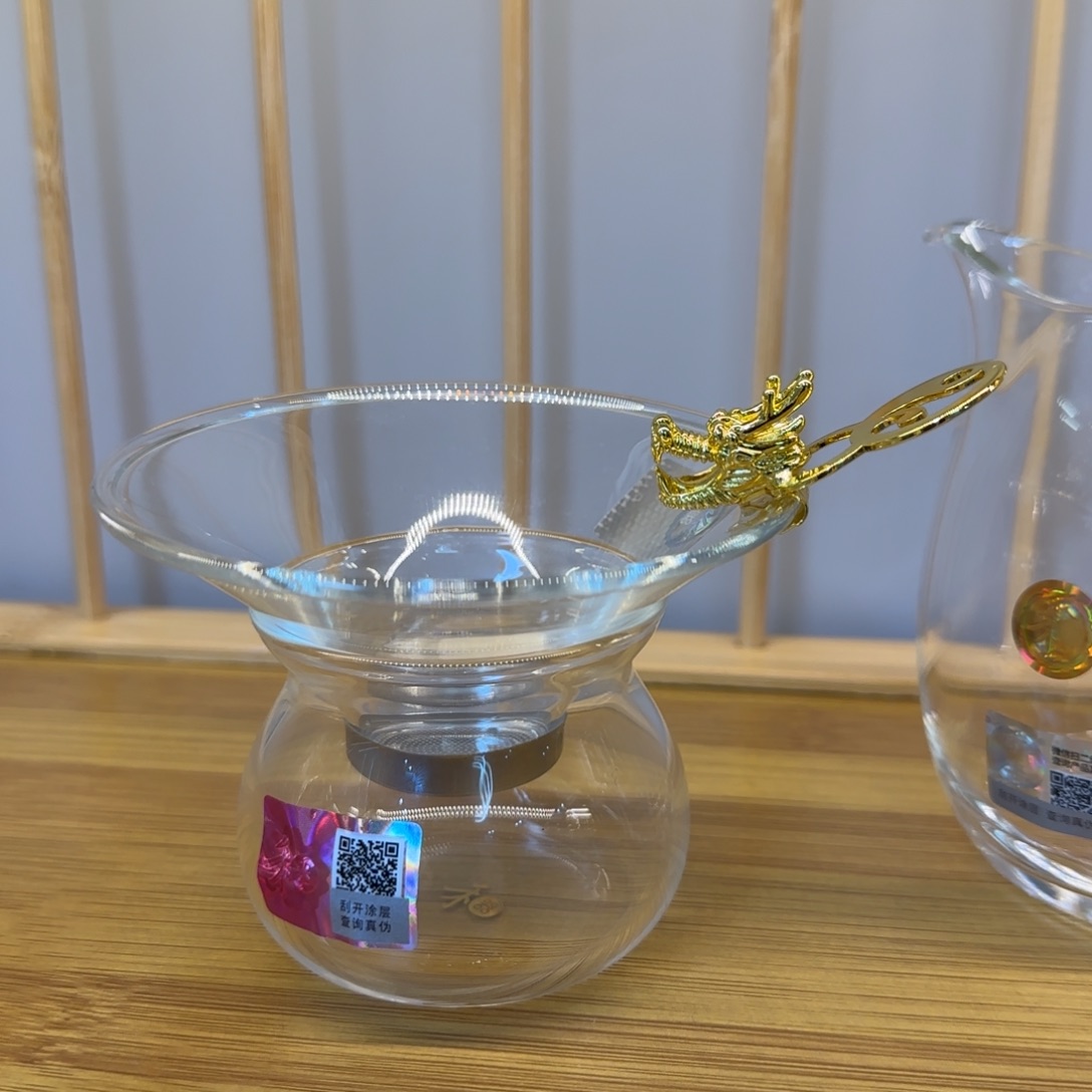 百***叶禾器金龙茶漏不锈钢