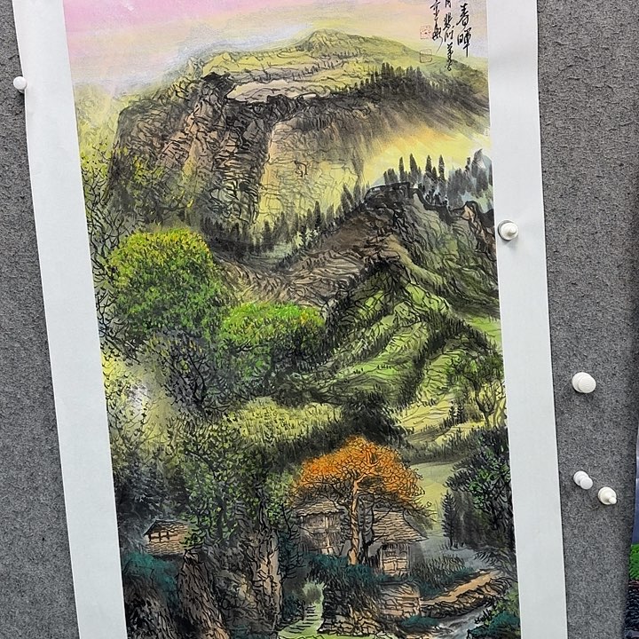 书法作品多次参加