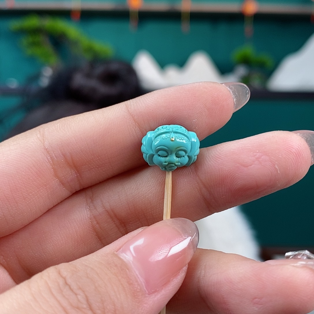 绿松石珠宝奇石未镶嵌