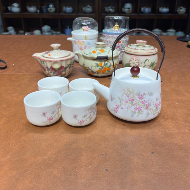 C778羊脂玉旅行茶具