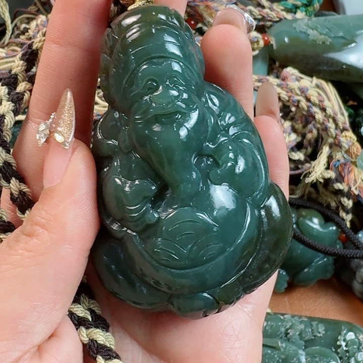 和田玉把件未镶嵌