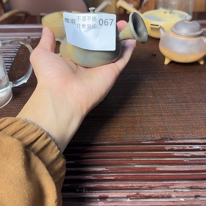 紫砂茶壶坭兴陶柴烧