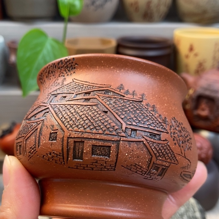 紫砂茶杯紫砂茶具家用茶具