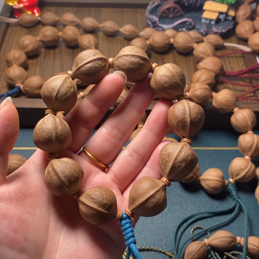 手串/手链橄榄核2024梅林铁三花