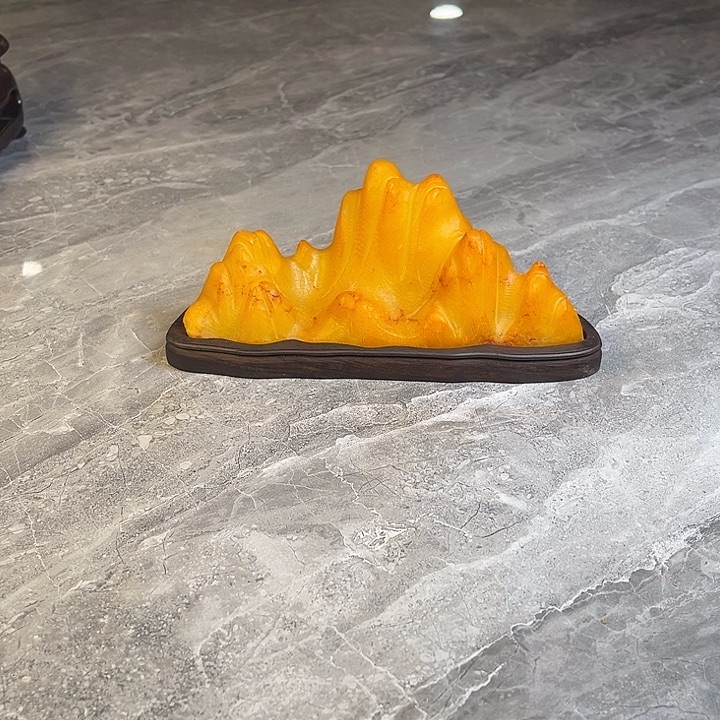 大***河奇石茶宠鱼缸文房摆件